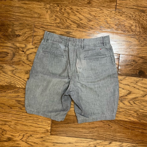 Apolis Chambray Short in Gray - Picture 3 of 5